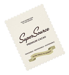 Super Source premium cacao label
